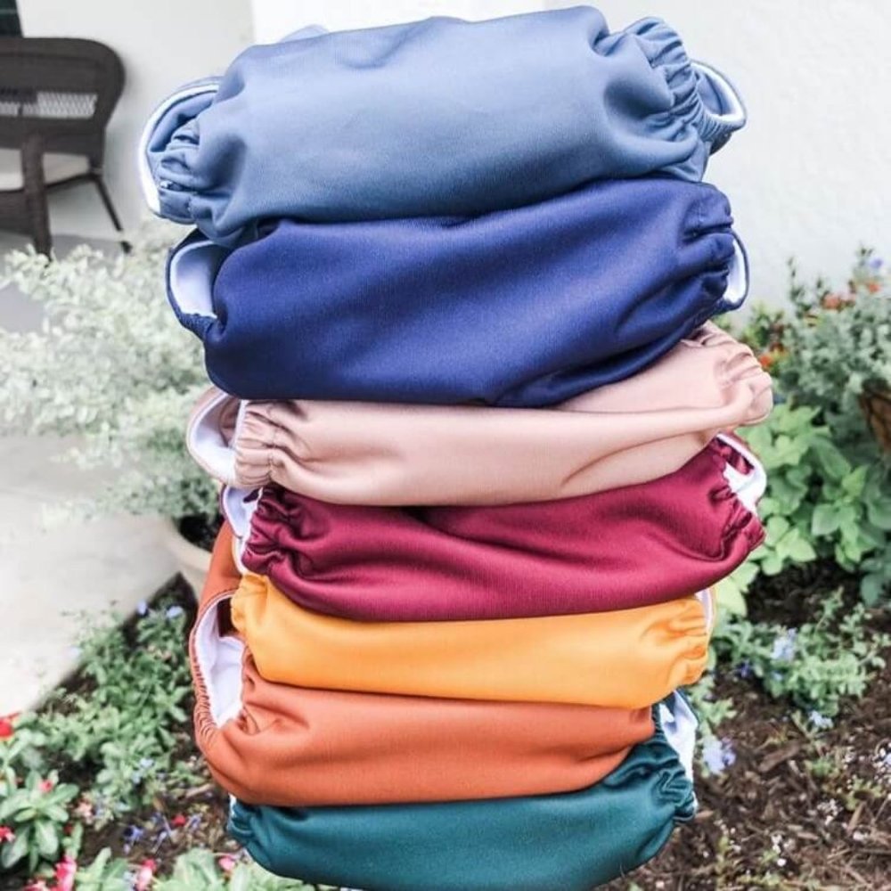 **SOLD** LOT OF 7 *UNWORN* Reusable Cloth Diapers - Nora's Nursery